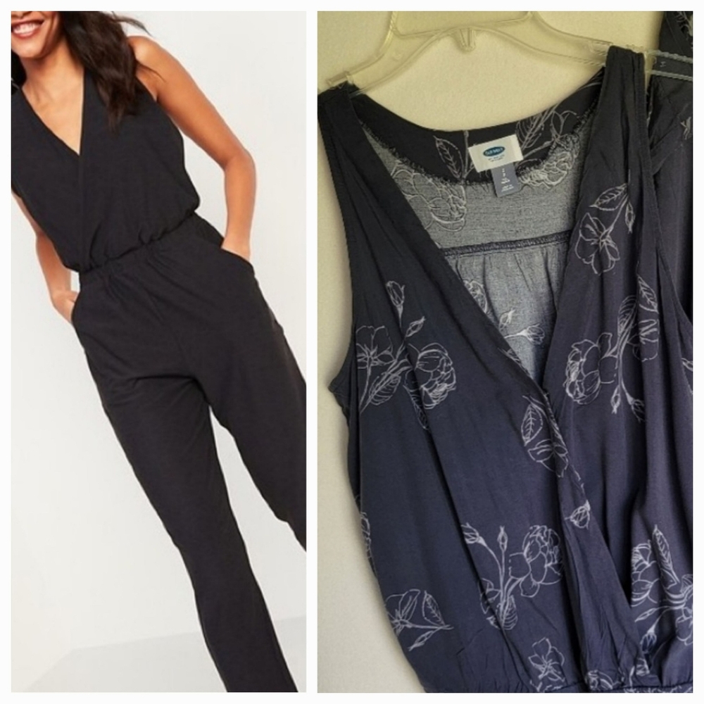 Rayon jumpsuit, size S